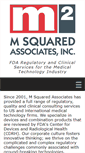 Mobile Screenshot of msquaredassociates.com